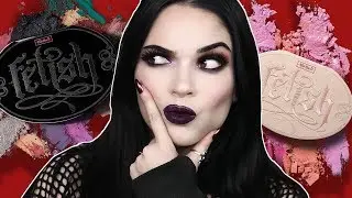 Kat Von D FETISH Palettes review & tutorial