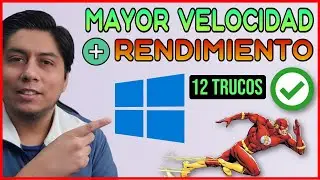 Optimiza Windows SIN PROGRAMAS | Cómo Acelerar el Sistema Operativo: Mayor Velocidad | Paso a Paso ✅