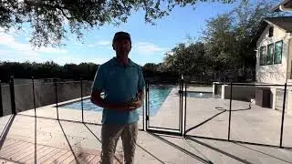 @Essentialpoolsafety           Basics of installation of Removeable Mesh Pool Fence