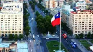 Fiesta A&ntilde;o Nuevo 2013 Torre Entel - Tilt Shift