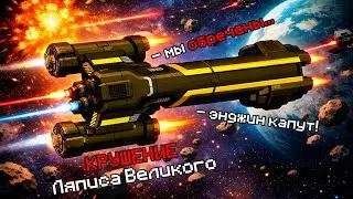 ЭТОТ КОРАБЛЬ ПЕРЕЛЕТЕЛ ЧЕРНУЮ ДЫРУ, НО РАЗБИЛСЯ ОБ АСТЕРОИД