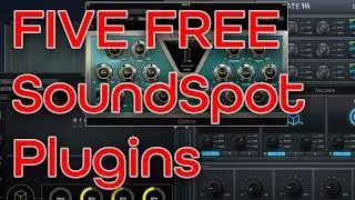 SoundSpot Sculpting Bundle Five FREE Plugins Cheapskate Chooseday