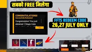 FREE FIRE REDEEM CODE TODAY 26 JULY | FREE FIRE REDEEM CODE | FF REDEEM CODE TODAY