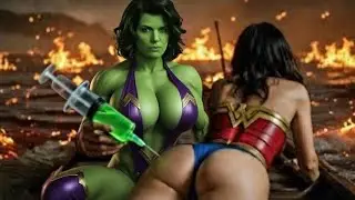 Legendary She-Green Hulk 🆚 Infernal Lion | Ultimate Arena Battle #hulk