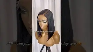 This Short Bob Wig is Summer Ready ☀️