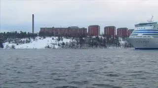 Silja Serenade arrives in Stockholm