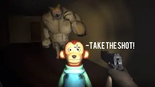 Buff Doge Backrooms Horror Gameplay! I Met This Monkey🤬#buffdoge#horrorgaming #gaming#subscribe