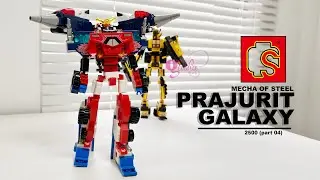 SEMBO BLOCK Prajurit Galaxy (Mecha of Steel 4in1) Part 04