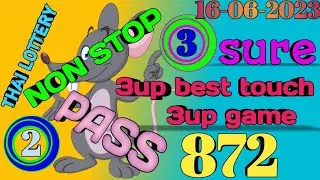 how to paly the thailand lottery / hit 3up sinagl digits  don't  miss friends 01-07-2023