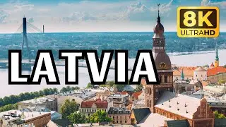Beauty of Latvia: Exploring the Enchanting Landscapes in 8K | Latvia Travel Vlog