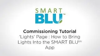 Commissioning Tutorial: How To Bring Lights Into The Smart Blu App