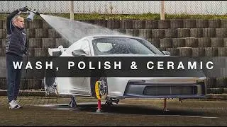 How I Detailed a Porsche GT3 | Washed, Polished & Coated
