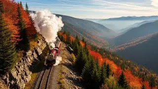 Autumn Leaves Night 🍁 Beautiful Relaxing Music for Peaceful Sleep & Mind Healing