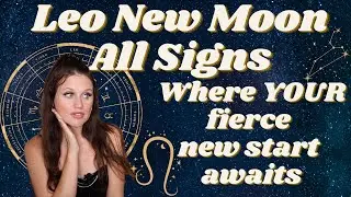 Leo New Moon 2023 All Signs: Where You Are ⚡REBELLING ⚡ Against the Norm & EMBODYING Your Power! 🖤