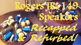 Динамики Rogers JR-149: восстановленные и отремонтированные!