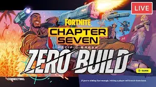 LIVE ZERO BUILD: DROPPING HIGH KILLS in Fortnite Chapter 7! RANK or UNRANKED?