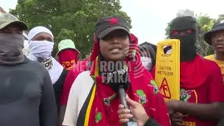 NMU protest continues