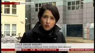 BBC News Channel 2017 Sangita Myska live Child Sex Abuse Inquiry