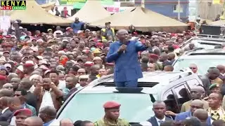 RUTO ANGRILY LECTURES RAILA AT GACHAGUA'S HOME IN MATHIRA