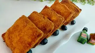 Crispy Meat Bread Pockets | Easy & Quick Snack Recipe 