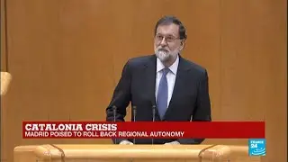 Catalonia Referendum: watch Spain PM Mariano Rajoy's address to the Senate
