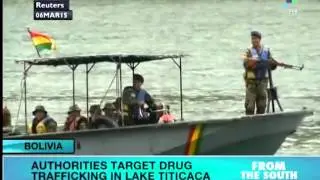 Bolivian authorities target drug trafficking in Lake Titicaca