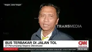 Bus Terbakar Di Jalan Tol | REDAKSI PAGI (20/01/26)