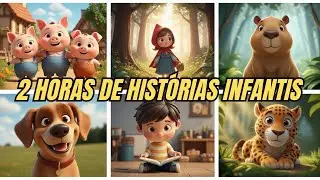 Maratona de Histórias Infantis 📚 | 2 Horas de Histórias para Crianças