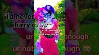 Are you man enough?? #furry #shorts #silly #furryfandom #furrymemes #kemonomimi #rock