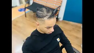 Spiral Stitch Braids For Men / Hi-top Braids | My Grip Game