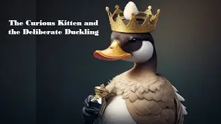 The Curious Kitten & Deliberate Duckling #moralstories #bedtimestory #animationstories  #kidsstories