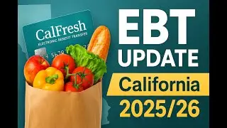 Обновление программы продовольственных талонов EBT &mdash; Калифорния 2025/2026