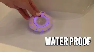 Durability Testing Waterproof Speaker