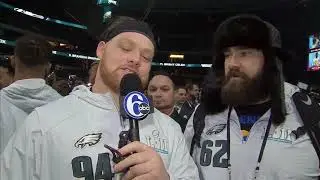 Beau Allen interviews Jason Kelce and vice versa