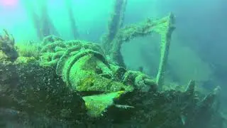 A dive on the SS Maine