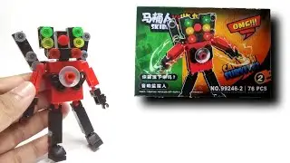 LEGO 🚦🚦Titan Traffic Light| Unboxing Build Lego Skibidi Toys 2023@Mikjeko #LEGO