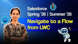 Navigate to Flow from LWC Using NavigationMixin | #salesforce #ai #lwc #Springupdates