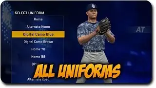 MLB 17 The Show ALL Uniforms 