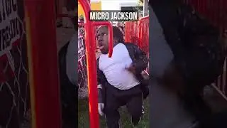 Micro Jackson #funnyshortstoday #lolshorts #michealjackson #moonwalk #viralshorts2023 #hahahaha #lol