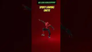 SPIDEY LANDING Emote - Fortnite