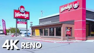 【4K】WALK RENO NEVADA USA VIDEO