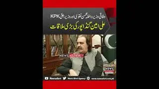 Mohsin Naqvi's Latest Meeting With Ali Amin Gandapur In KPK | News Alert