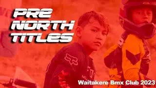 Pre north Island regionals at waitakere BMX CLUB - Moto1 - in racing order.