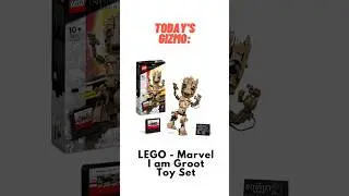 Today's Gizmo: LEGO Marvel I Am Groot Building Toy Set