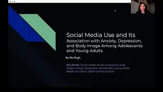 Social media Use and its Links to Anxiety, Depression, and Body Image in Youth | Video Essay by Ria