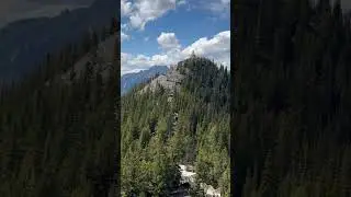 #banff Sulphur Mountains from Gandola Top ViewPoint #banffgondola #lakes #mountains #topoftherockies