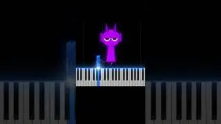 Phase 1 DURPLE Incredibox SPRUNKI  sounds - Easy Piano Tutorial #piano #sprunki#sprunkisounds#music