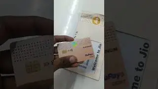 Jio Payment Bank Debit Card Unboxing ✅🏦 #jiopaymentbank #debitcard #praveshinternetcafe