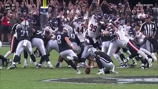BEARS BLOCK FG TO WIN THE GAME!