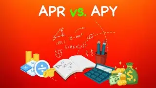 APR vs. APY in Crypto Staking & Yield Farming (Animated)